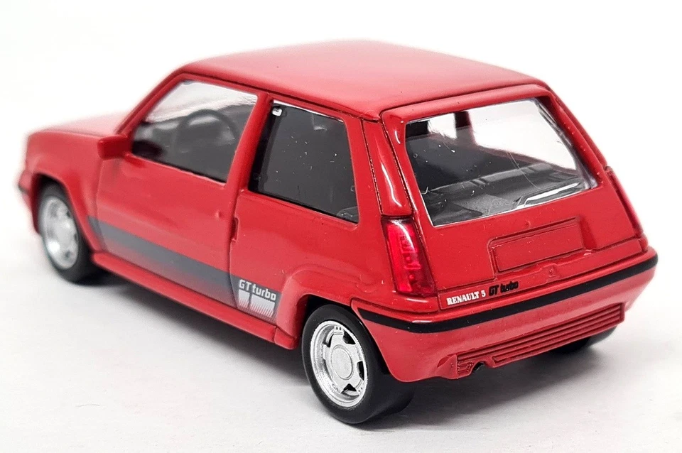 Norev 1/43 - Renault 5 GT Turbo Phase 2 1988 Supercinq Red Diecast Model Car - Image 4 of 4
