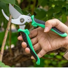 Pruning Shears, Garden Shears, 8" Professional, Garden Scissors, Gardening Shear