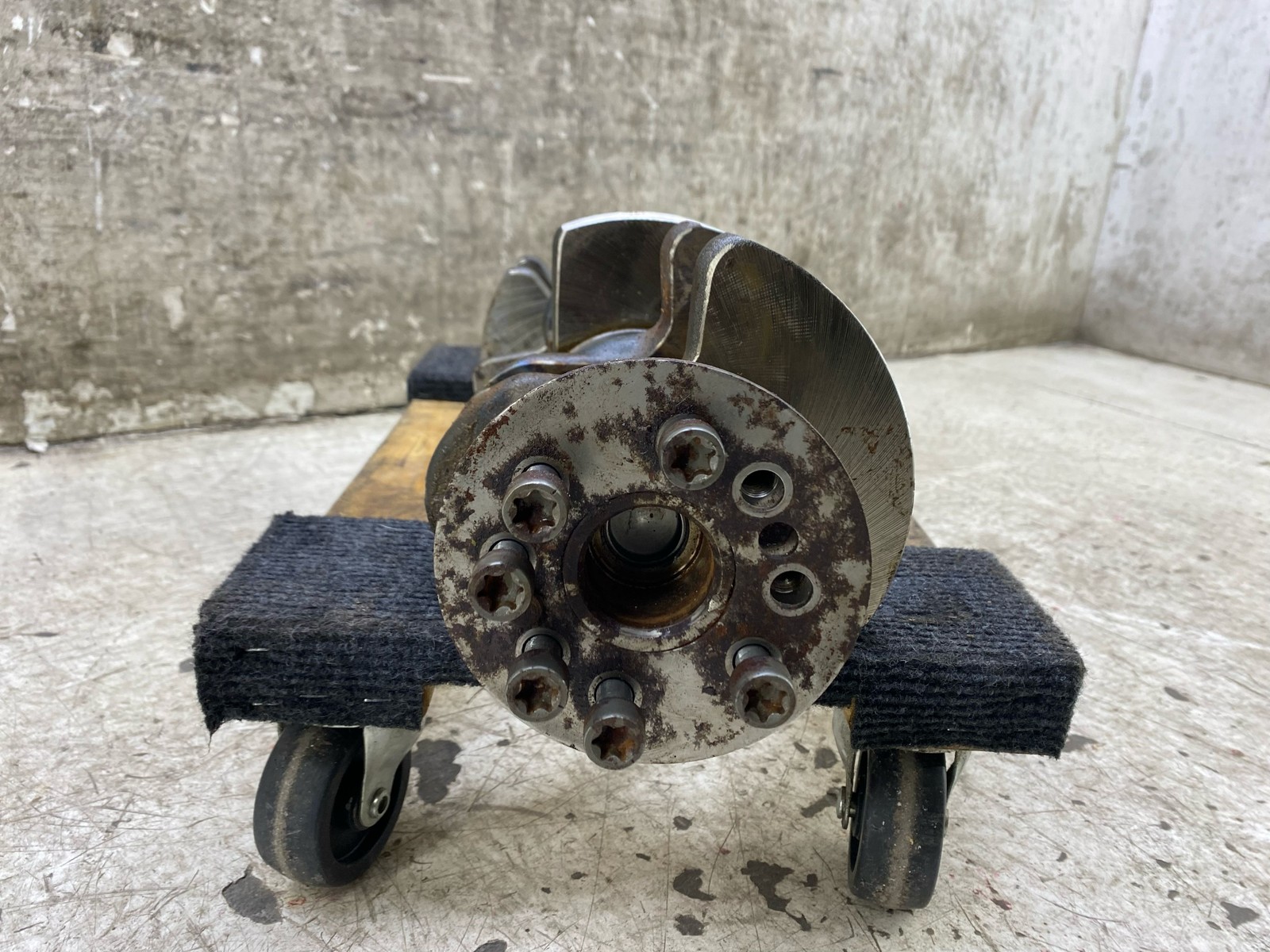 2020-2025 ASTON MARTIN DBX 4.0L V8 M177 ENGINE CRANKSHAFT *FLOOD RECOVERY* OEM