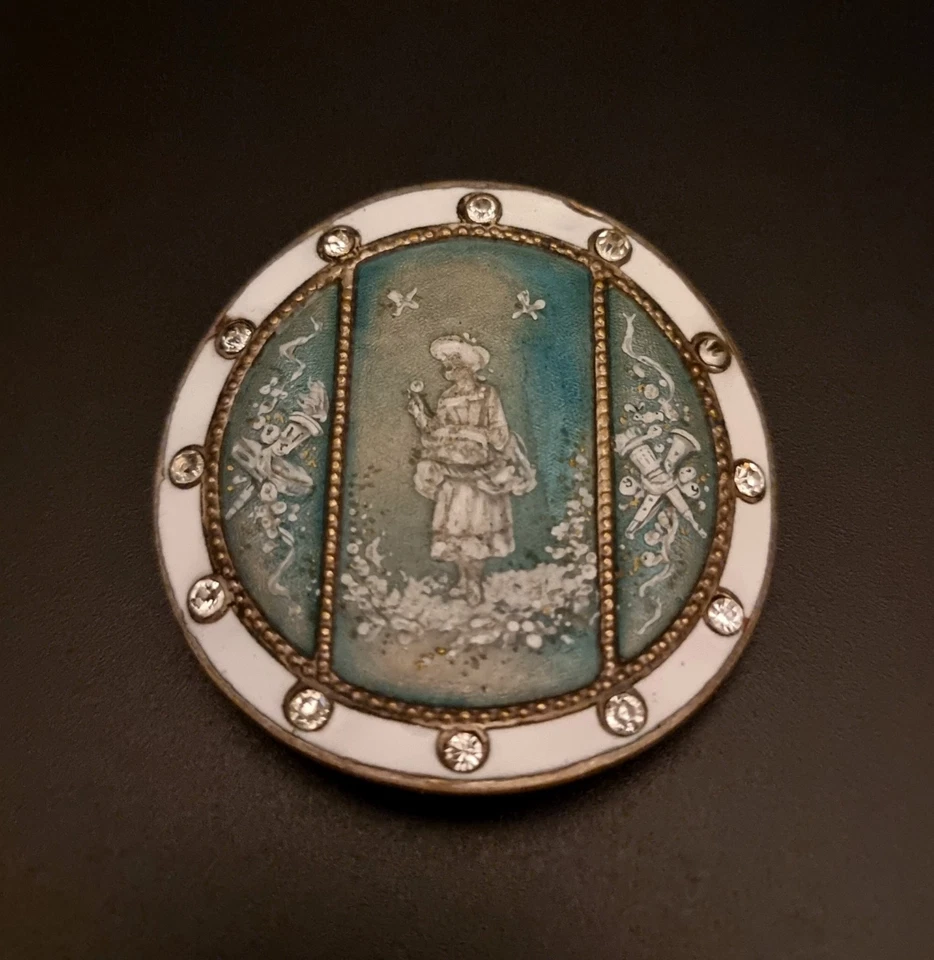 Piel Frères Exquise Ancienne Boucle de Ceinture vers 1900 France - Photo 4/4