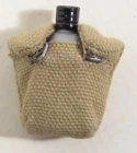 VTG Hasbro 1960s GI JOE CANTEEN w/ Canvas COVER 12" Figure Accessory Part