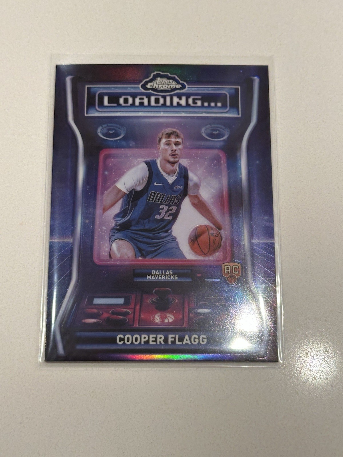 Cooper Flagg 2025-26 Topps Chrome Loading Rookie RC REFRACTOR Mavericks LD-11