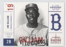 2001 Upper Deck Legends of New York Jim Gilliam #9 0f8
