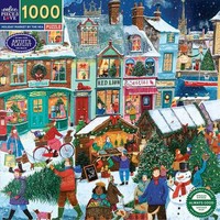 Puzzle (1000 T.) Weihnachtsmarkt Am Meer (Eeboo) Neu/Ovp