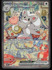 Cinccino ex 119/086 SIR Chaos Rising Pokemon English NM