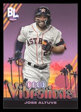 2024 Topps Big League Good Vibrations #GV-9 Jose Altuve Houston Astros