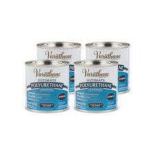 Varathane Water-Based Ultimate Polyurethane, Half Pint, Gloss, 4-Pack