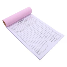  Custom Receipt Book Invoice Books for Financial Records Mechanic