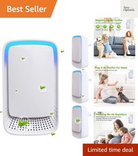 Plug In Air Ionizers for Home 4 Pack,Portable and Quiet Work Negative Ion Air...