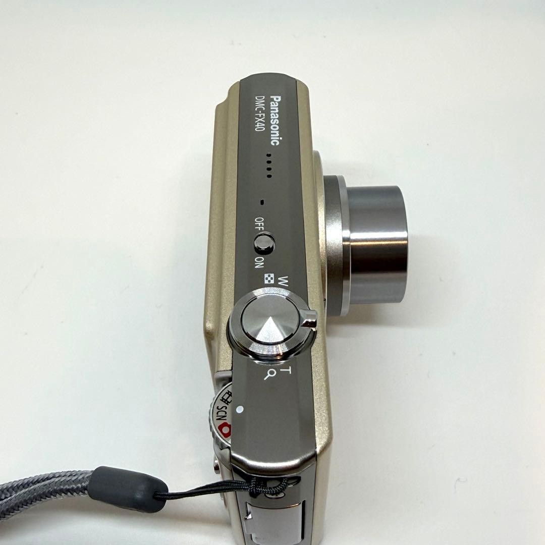 Panasonic LUMIX DMC-FX40 Gold Digital Camera Compact Leica Lens