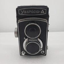 Yashica-A TLR Medium Format Camera 80mm F/3.5 With Original Case