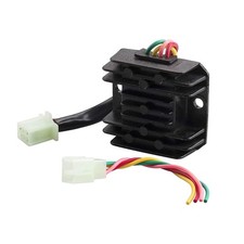 12V Voltage Regulator Rectifier, 4 Wires Voltage Regulator Replacement for GY...