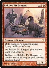 Rakdos Pit Dragon [Dissension] Heavily Played