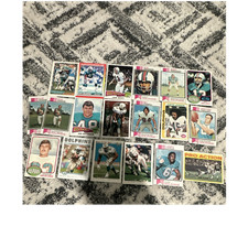 Topps NFL Football 18 Card Lot Miami Dolphins Griese Nottingham Scott Williams