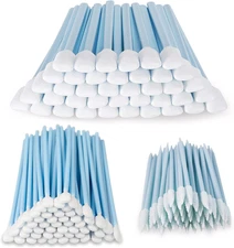 Multi-Purpose Foam Cleaning Swabs Kit - Lint Free Foam Tip Swab Sponge Stick for