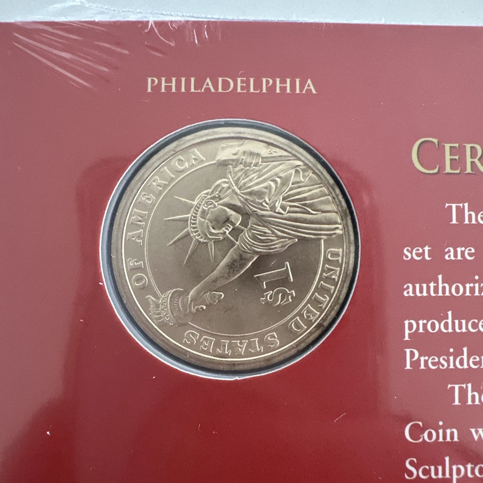 2009 Mint Uncirculated 8 Presidential Coin Set - Unopened - Image 4 of 4