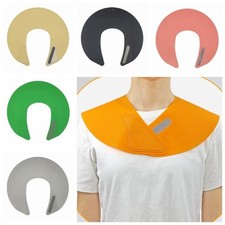 Protective Collar Haircut Shoulder Pad Reusable Hair Dyeing Shawl Home Haircut