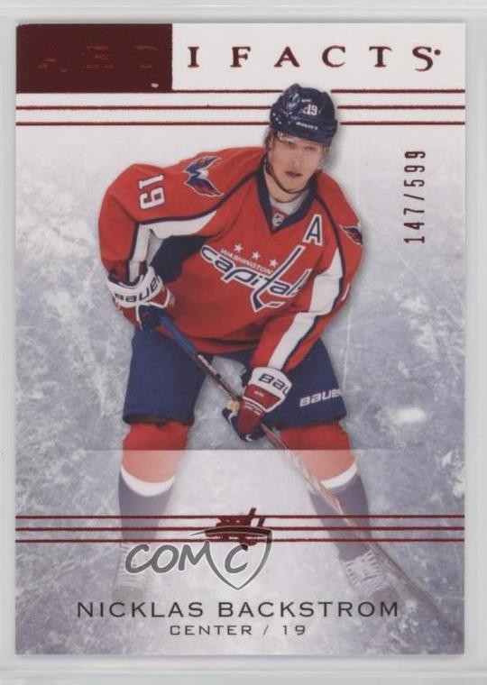 2014-15 Upper Deck Artifacts Ruby 147/599 Nicklas Backstrom #35 je2