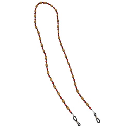 Eyeglasses Sunglasses Wood Bead Chain Neck Holder Eyeglasses holder