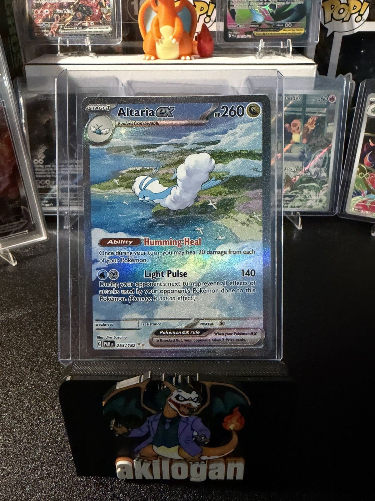 Altaria ex - 253/182 - Pokemon Paradox Rift Special Illustration Rare Card NM