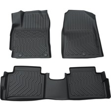 All Weather Rubber Car Floor Mats Compatible with 2017-2020 Hyundai Elantra