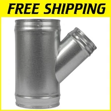 6" Duct Splitter 45° Degree 4" Branch - 3 Way Connector