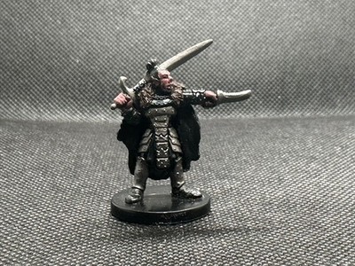 D&D Miniatures Harbinger 43/80 Half-Orc Fighter