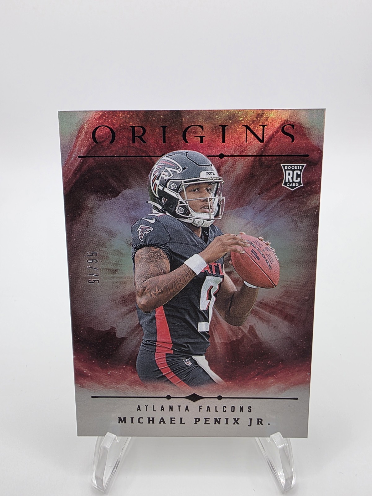 2024 Panini Origins Rookies Michael Penix Jr. #124 Silver /75 (RC)