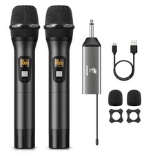 Tonor UHF TW-630 Kabelloses Mikrofon-Set, Dua...