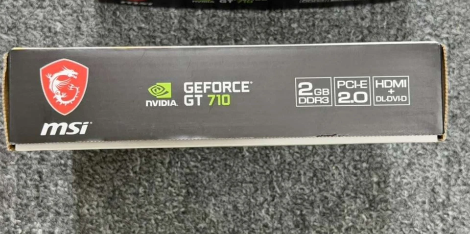 MSI NVIDIA GeForce GT 710 2GB DDR3 Video GT 710 2GD3 LP Graphics Card - Image 3 of 4