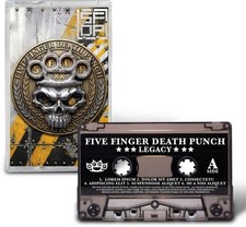FIVE FINGER DEATH PUNCH - Legacy - BRAND NEW CASSETTE TAPE INDIE EXCLUSIVE