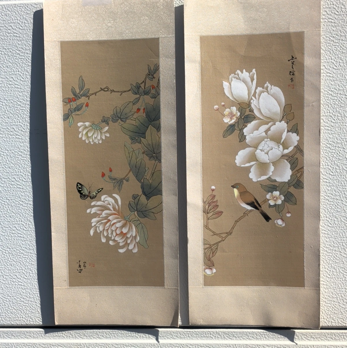25+ Black Original Antique Japanese Paintings & Scrolls for sale