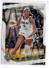 2025 Panini WNBA Prizm White Seismic Prizm #92 Angel Reese Atlanta Dream