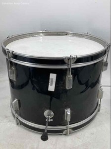 Black Finish Lightweight Musical Instrument Kick Bass Drum X-Large Size