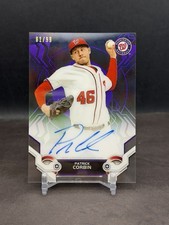 Patrick Corbin 2019 Topps High Tek Autograph Purple SP 61/99 Nationals KB1