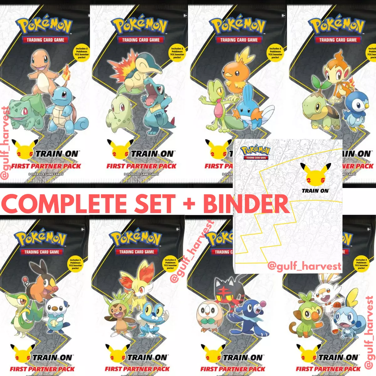 Pokémon Trading Card Games 2021 First Partner Collector's Binder