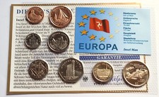 RARE ISLE OF MAN SET 1 2 5 Pounds 50 20 PENCE 1994 2004 2005 2003 Nigel Mansell