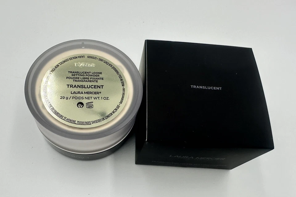 Laura Mercier Translucent Loose Setting Powder Full Sized 29g Boxed - Image 2 of 4