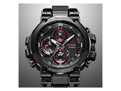 CASIO G-SHOCK MTG-B1000B-1AJF Red Black MT-G Radio Solar Men's