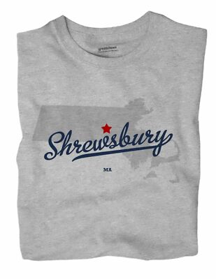 Shrewsbury Massachusetts MA Mass T-Shirt MAP