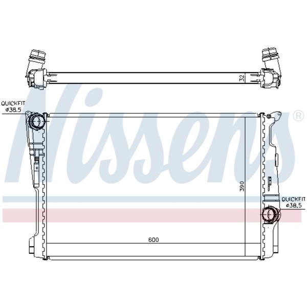 KüHler WasserküHler MotorküHler FüR BMW X3 F25 Xdrive20D Xdrive20I Sdrive18D-image