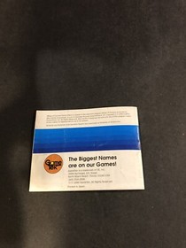 wheel of fortune family edition nes Manual