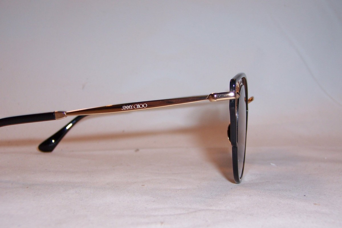 JIMMY CHOO、DHELIA、サングラス NEW JIMMY CHOO SUNGLASSES DHELIA/S 2M2-9O BLACK GOLD/GRAY
