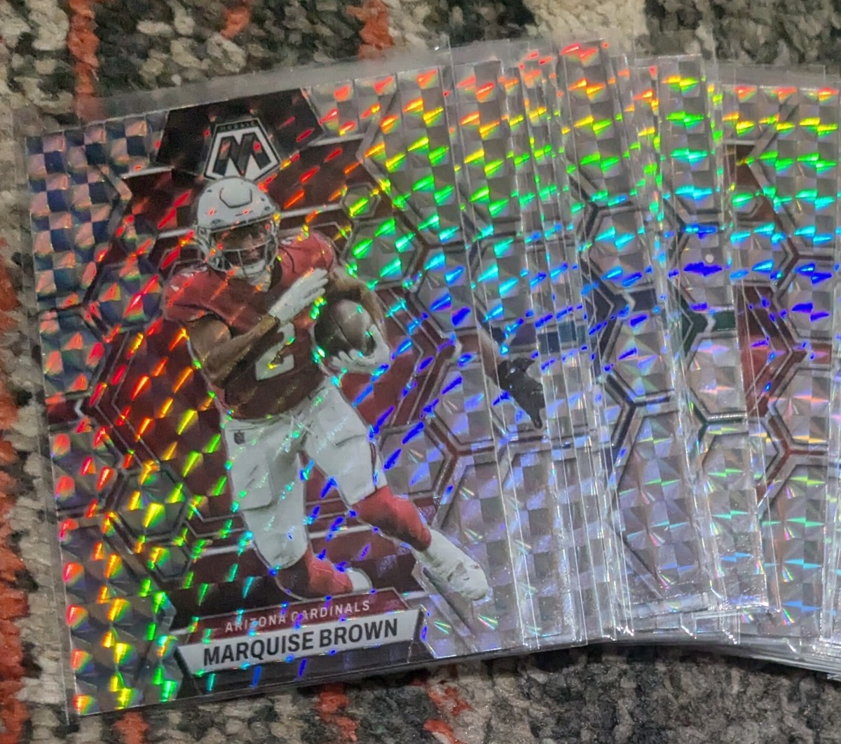 2023 Panini Mosaic Football - SILVER MOSAIC Parallel - Pick Your