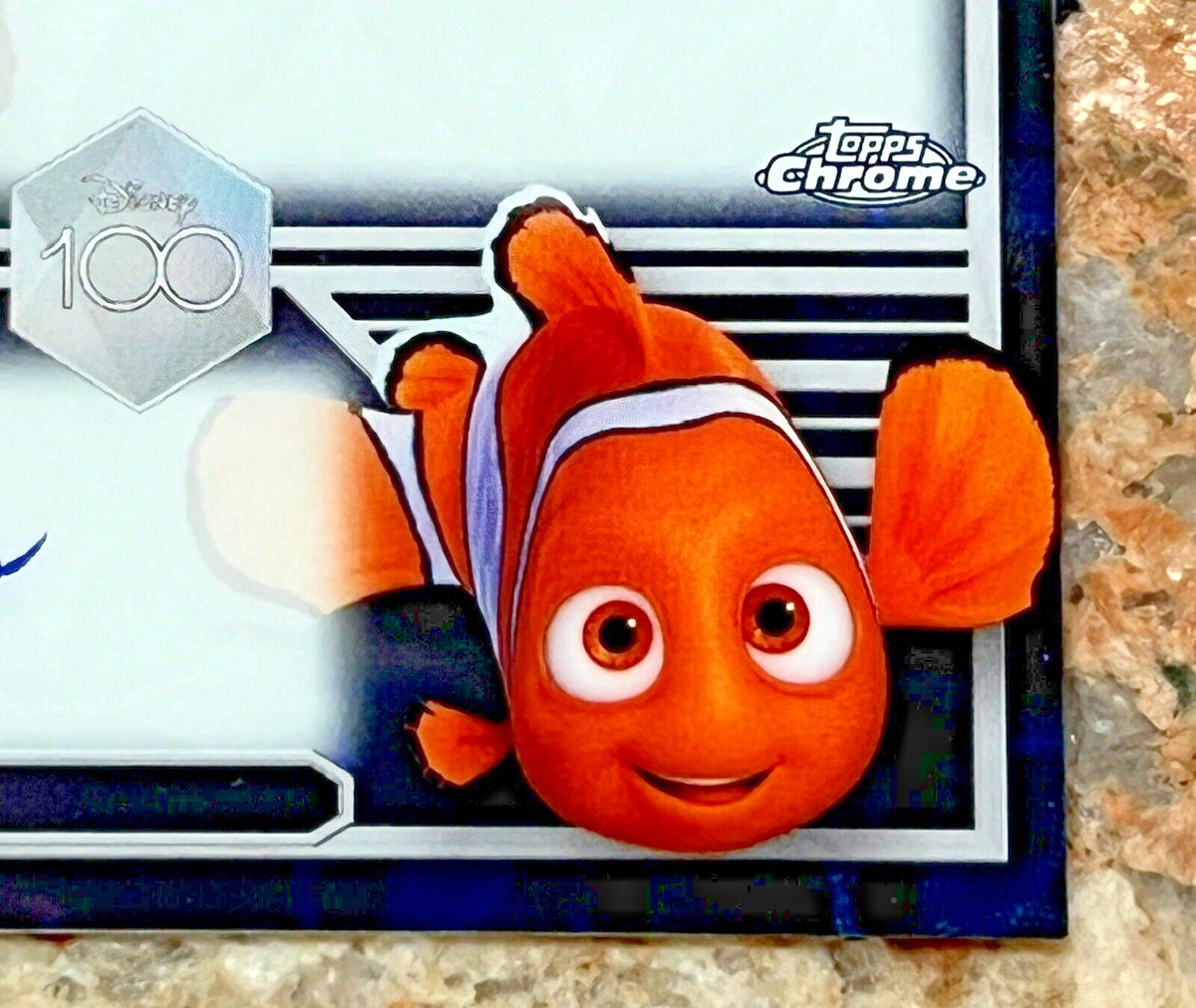 2023 Topps Chrome Disney 100 Nemo Marlin Dual Auto Black