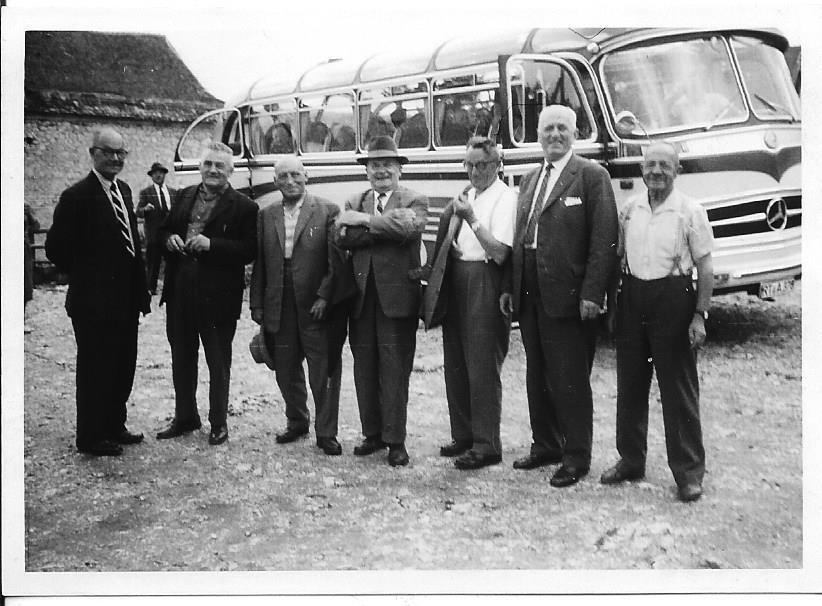 3 oryginalne zdjęcia autobus, autobus, Mercedes, autobus 1961 Reutlingen, RT-A878