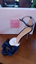 NEW Kate Spade New York Women's Bridal Bow Strappy High-Heel Sandals SZ 7.5B
