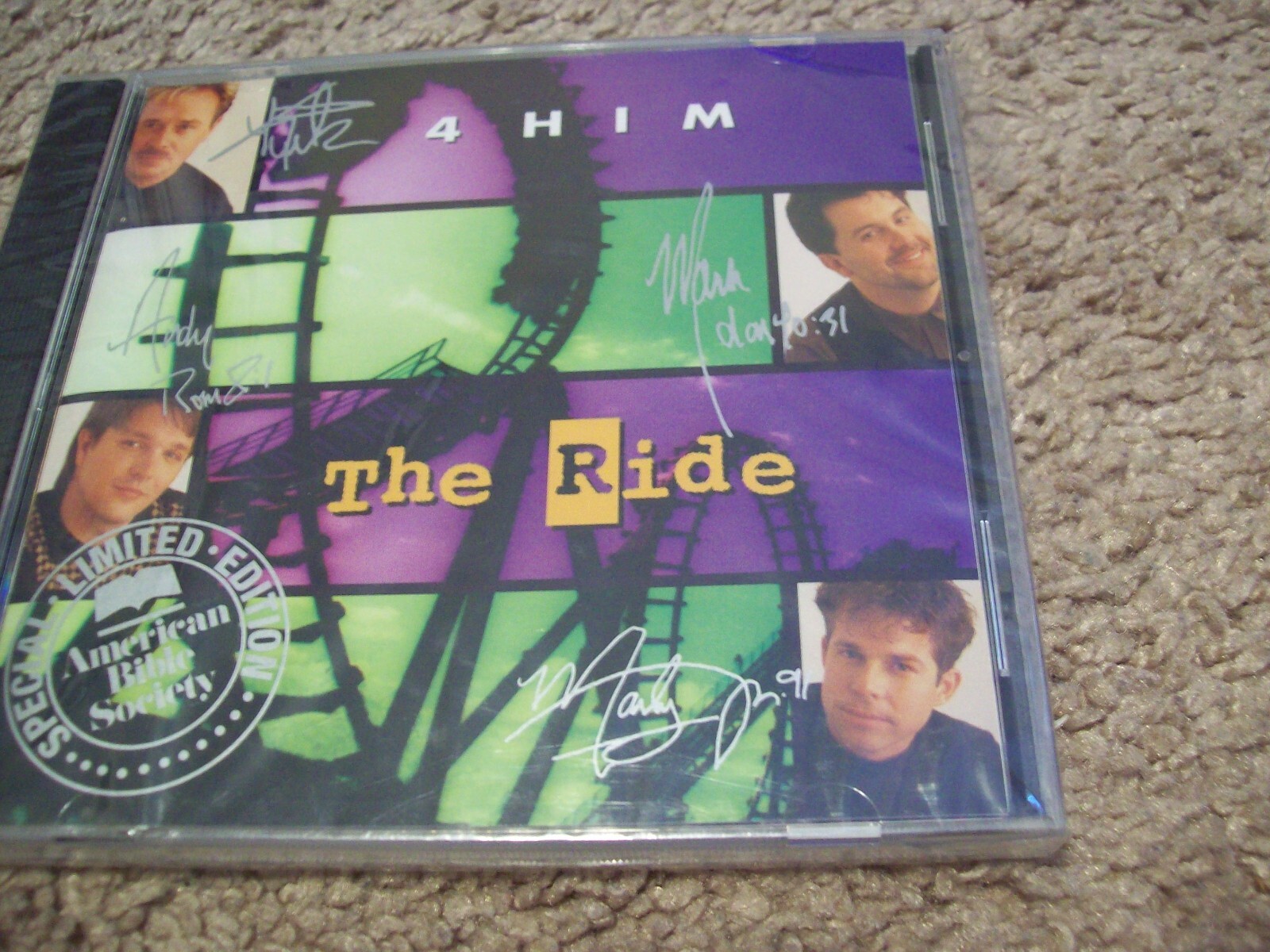 4HIM 4 HIM The Ride CD *RARE* Limited Edition Autographed Version! *SEALED* eBay