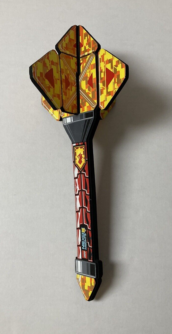 Lego Nexo Knights Macy's Mace Foam Weapon 2016 LEGO 8… Gem