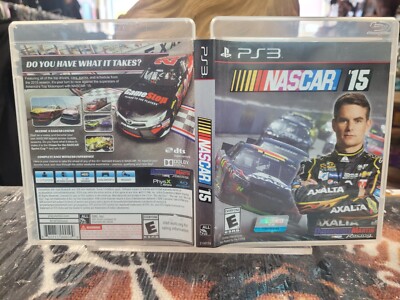 Nascar 15 Ps3 NoManual EN Tested Free Shipping in Canada !!